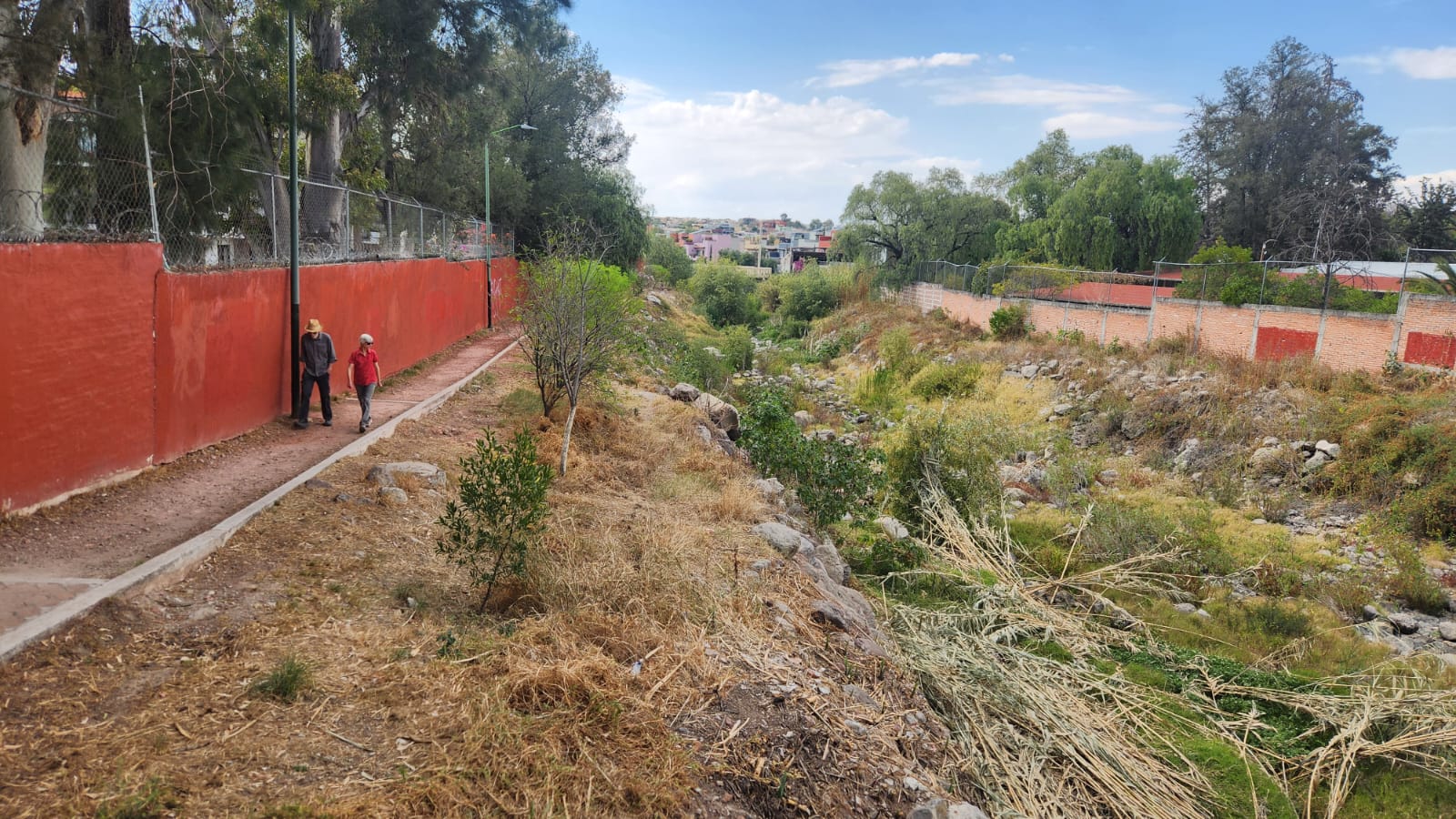 Current state of the arroyo corridor